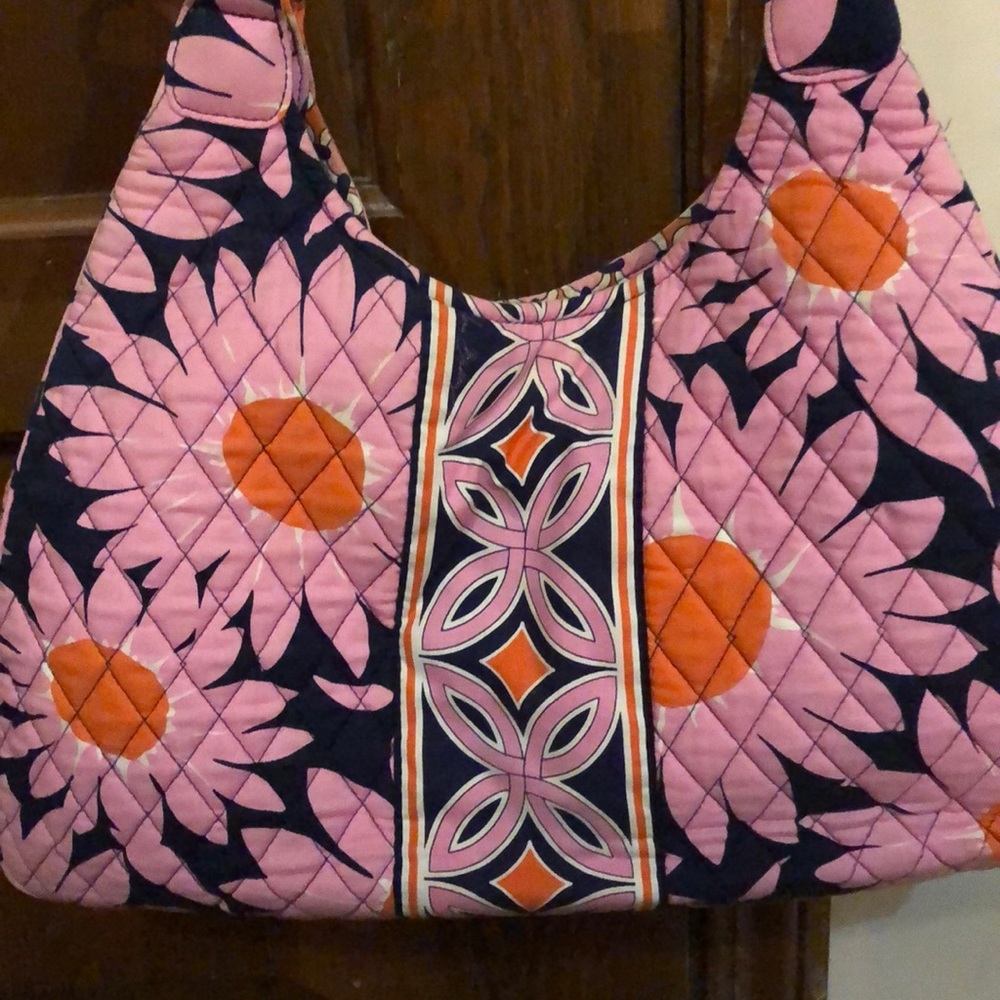 Vera Bradley Loves Me large hobo purse tote